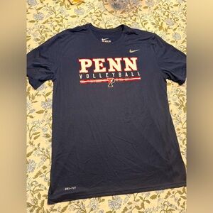 University of Pennsylvania volleyball athletic tee
